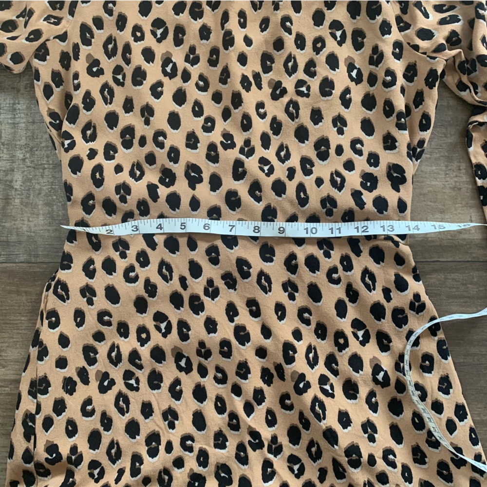 a new day leopard print long sleeve mini dress - Picture 7 of 9